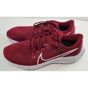 Nike Air Zoom Sneakers Womens 11 Pegasus 38 Running Shoes Maroon & White Sports